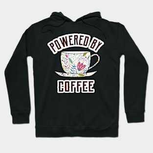 POWERED By Coffee Hoodie